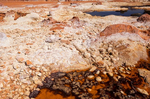 Acidic river Tinto — Stock Photo, Image