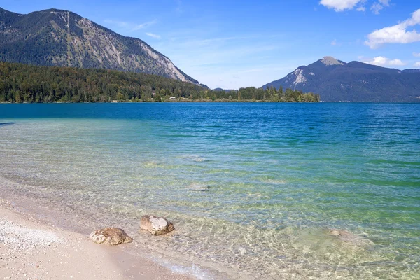 Walchensee in Bavarese — Foto Stock