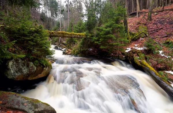 Fast mountains river in mountains — Stock Photo, Image