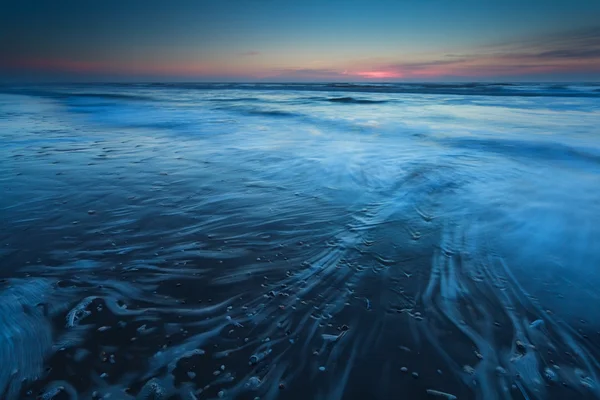 Mar do Norte ao entardecer — Fotografia de Stock