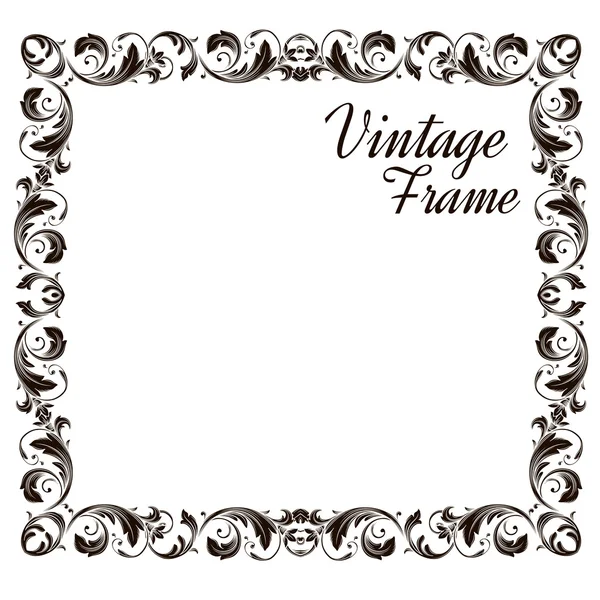 Quadro vintage —  Vetores de Stock