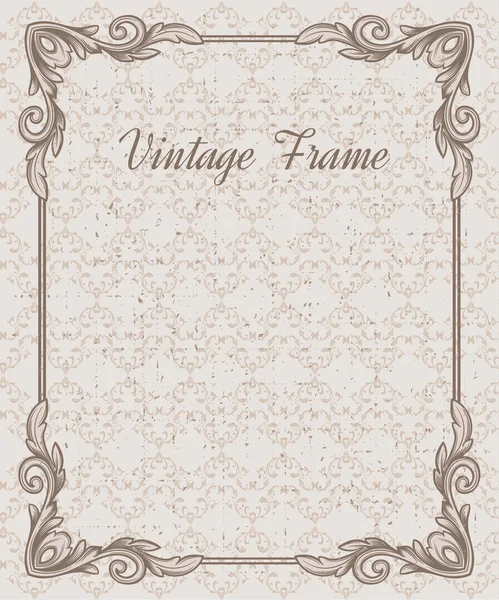 Quadro vintage —  Vetores de Stock