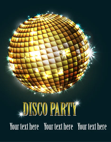 Disco bal — Stockvector