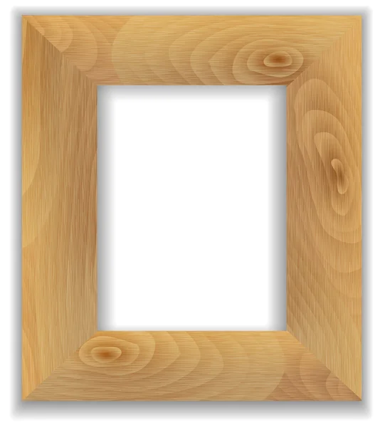 Wooden frame — Stock Vector