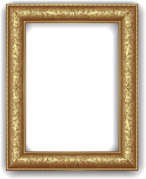 Quadro dourado —  Vetores de Stock