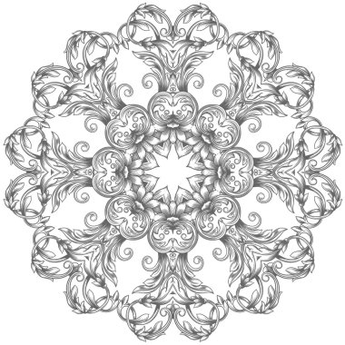 Dekoratif yuvarlak dantel modeli