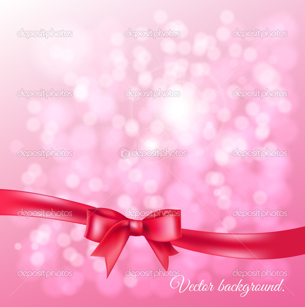 Abstract background with bow