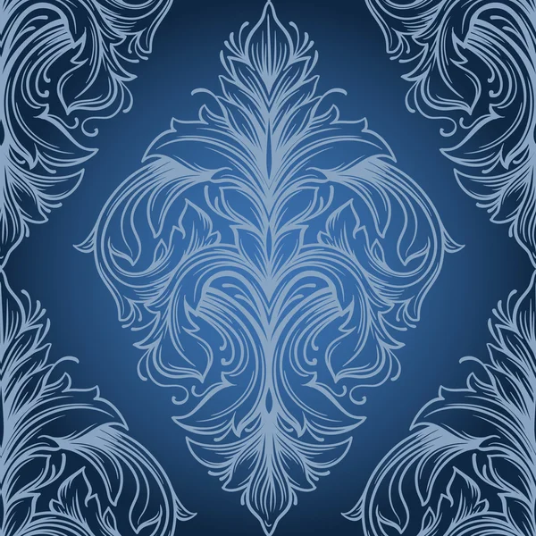 Vintage victorian seamless pattern. — Stock Vector