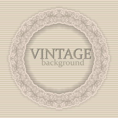 vektör vintage kenarlık çerçevesi