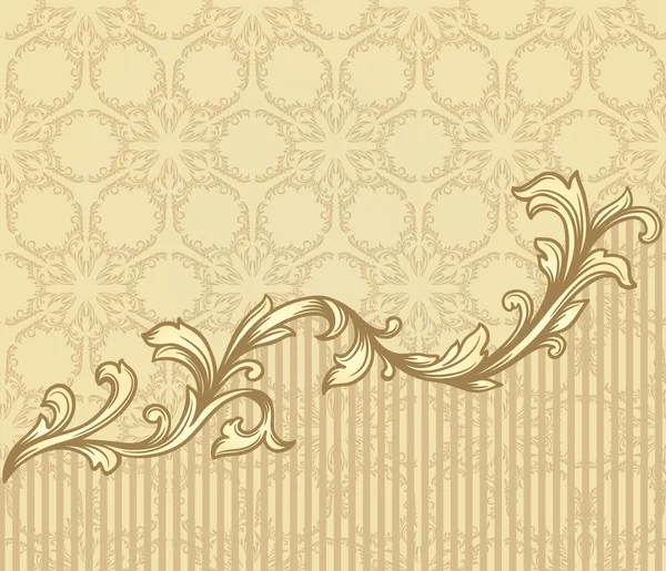 Vector vintage border frame — Stock Vector