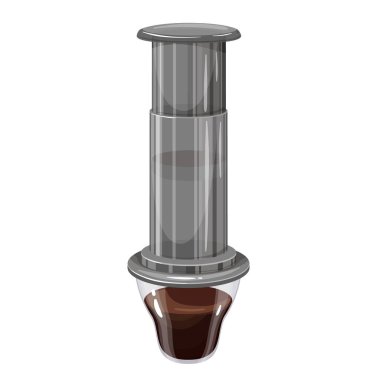 Kahve yapmak için uçak.