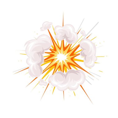 Dumanlı bomba patlaması