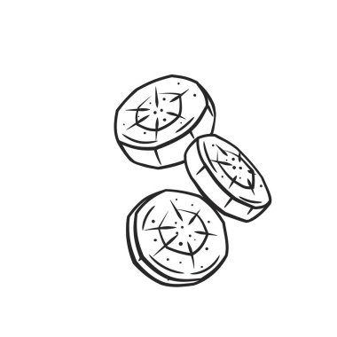 Düşen havuç çemberi dilimi