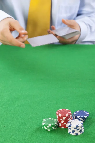 Joueur de poker — Photo