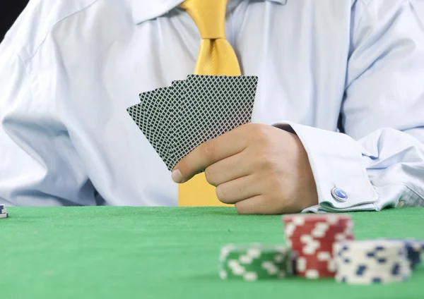 Kortspelare — Stockfoto