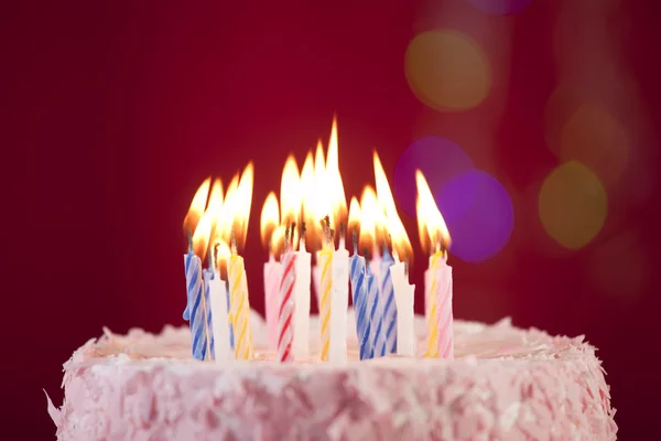 Pastel de cumpleaños — Foto de Stock