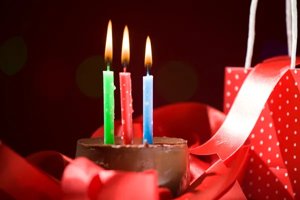 Bolo de aniversário — Fotografia de Stock