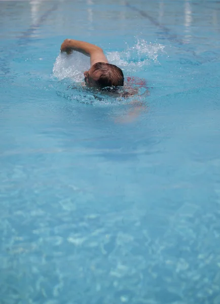 Schwimmen Freistil — Stockfoto