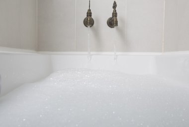 eski moda Küvetli Banyosu