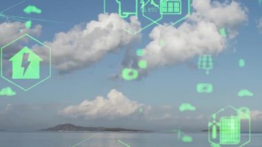 Çevre teknolojisi konsepti. Sürdürülebilir kalkınma hedefleri. SDG 'ler.