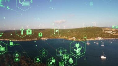 Sürdürülebilir toplum konsepti. Çevre teknolojisi. Sürdürülebilir kalkınma hedefleri. SDG 'ler.