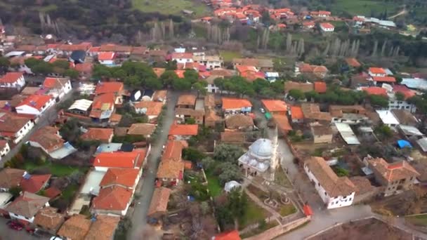 Historické město Birgi v provincii Izmir — Stock video