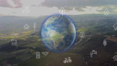 Çevre koruma kavramı. Yenilenebilir enerji. Sürdürülebilir kalkınma hedefleri. SDG 'ler.