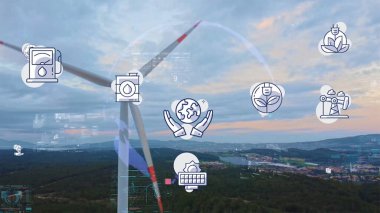 Çevre teknolojisi konsepti. Sürdürülebilir kalkınma hedefleri. SDG 'ler.