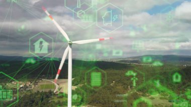 Çevre teknolojisi konsepti. Sürdürülebilir kalkınma hedefleri. SDG 'ler.