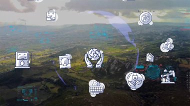 Çevre teknolojisi konsepti. Sürdürülebilir kalkınma hedefleri. SDG 'ler.