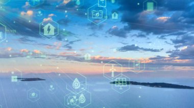 Sürdürülebilir toplum konsepti. Çevre teknolojisi. Sürdürülebilir kalkınma hedefleri. SDG 'ler.