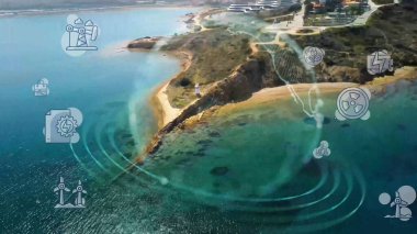 Sürdürülebilir toplum konsepti. Çevre teknolojisi. Sürdürülebilir kalkınma hedefleri. SDG 'ler.