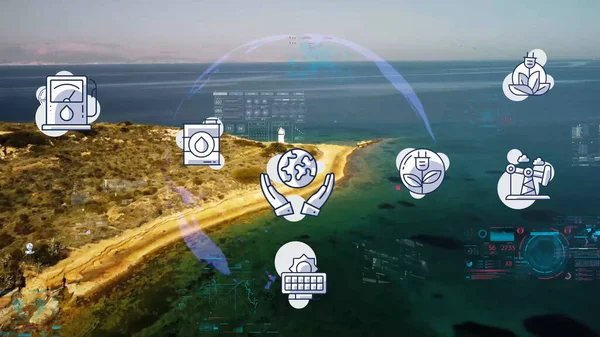 Sürdürülebilir toplum konsepti. Çevre teknolojisi. Sürdürülebilir kalkınma hedefleri. SDG 'ler.