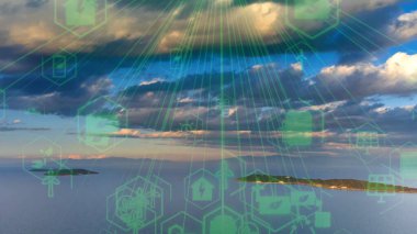 Sürdürülebilir toplum konsepti. Çevre teknolojisi. Sürdürülebilir kalkınma hedefleri. SDG 'ler.