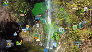 Sürdürülebilir toplum konsepti. Çevre teknolojisi. Sürdürülebilir kalkınma hedefleri. SDG 'ler.