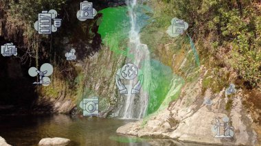 Çevre teknolojisi konsepti. Sürdürülebilir kalkınma hedefleri. SDG 'ler.