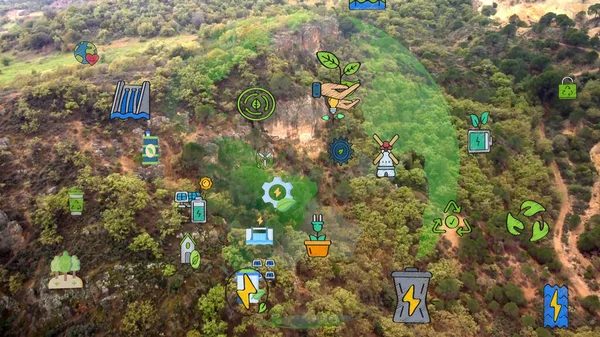 Sürdürülebilir toplum konsepti. Çevre teknolojisi. Sürdürülebilir kalkınma hedefleri. SDG 'ler.