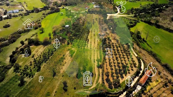 Çevre teknolojisi konsepti. Sürdürülebilir kalkınma hedefleri. SDG 'ler.