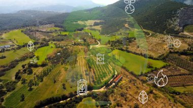 Çevre teknolojisi konsepti. Sürdürülebilir kalkınma hedefleri. SDG 'ler.