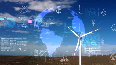 Çevre teknolojisi konsepti. Sürdürülebilir kalkınma hedefleri. SDG 'ler.