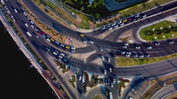 Transport Und Technologiekonzept Intelligente Verkehrssysteme Mobilität Als Dienstleistung Hochwertiges Filmmaterial — Stockvideo