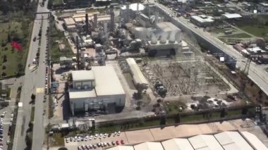 Endüstriyel teknoloji. İletişim ağı. Endüstriyel 4.0. Fabrika otomasyonu. Yüksek kalite 4k görüntü