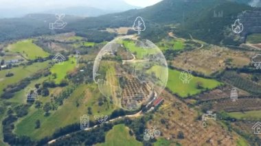 Gelecekteki çevresel koruma ve sürdürülebilir ESG modernizasyon gelişimi yenilenebilir kaynak teknolojisini kullanarak kirliliği ve karbon emisyonunu azaltmak. Yüksek kalite 4k görüntü