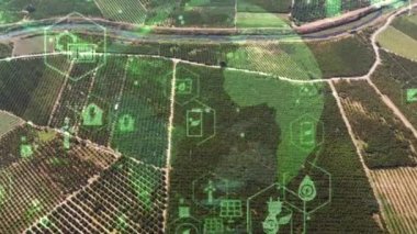 Çevre teknolojisi konsepti. Sürdürülebilir kalkınma hedefleri. SDG 'ler. Yüksek kalite 4k görüntü