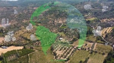 Çevre teknolojisi konsepti. Sürdürülebilir kalkınma hedefleri. SDG 'ler. Yüksek kalite 4k görüntü