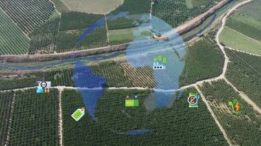 Çevre teknolojisi konsepti. Sürdürülebilir kalkınma hedefleri. SDG 'ler. Yüksek kalite 4k görüntü