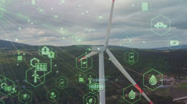 Çevre teknolojisi konsepti. Sürdürülebilir kalkınma hedefleri. SDG 'ler. Yüksek kalite fotoğraf