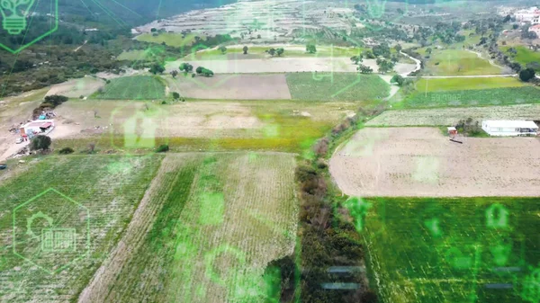 Conceito Sociedade Sustentável Tecnologia Ambiental Objectivos Desenvolvimento Sustentável Ods Foto — Fotografia de Stock