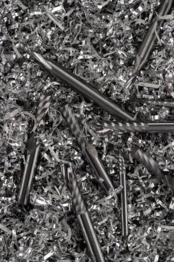 CNC 'nin metal talaşları üzerine mühendislik harikası kusursuz karpit değirmeni araçları. Çok güzel bir geçmiş..