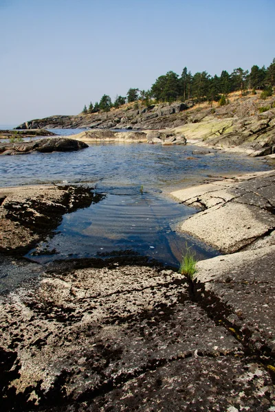 Granitstrand — Stockfoto